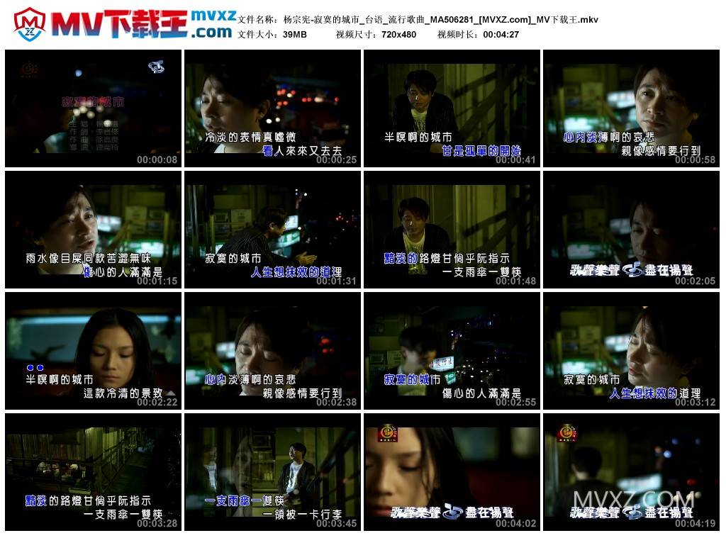 杨宗宪-寂寞的城市_台语_流行歌曲_MA506281